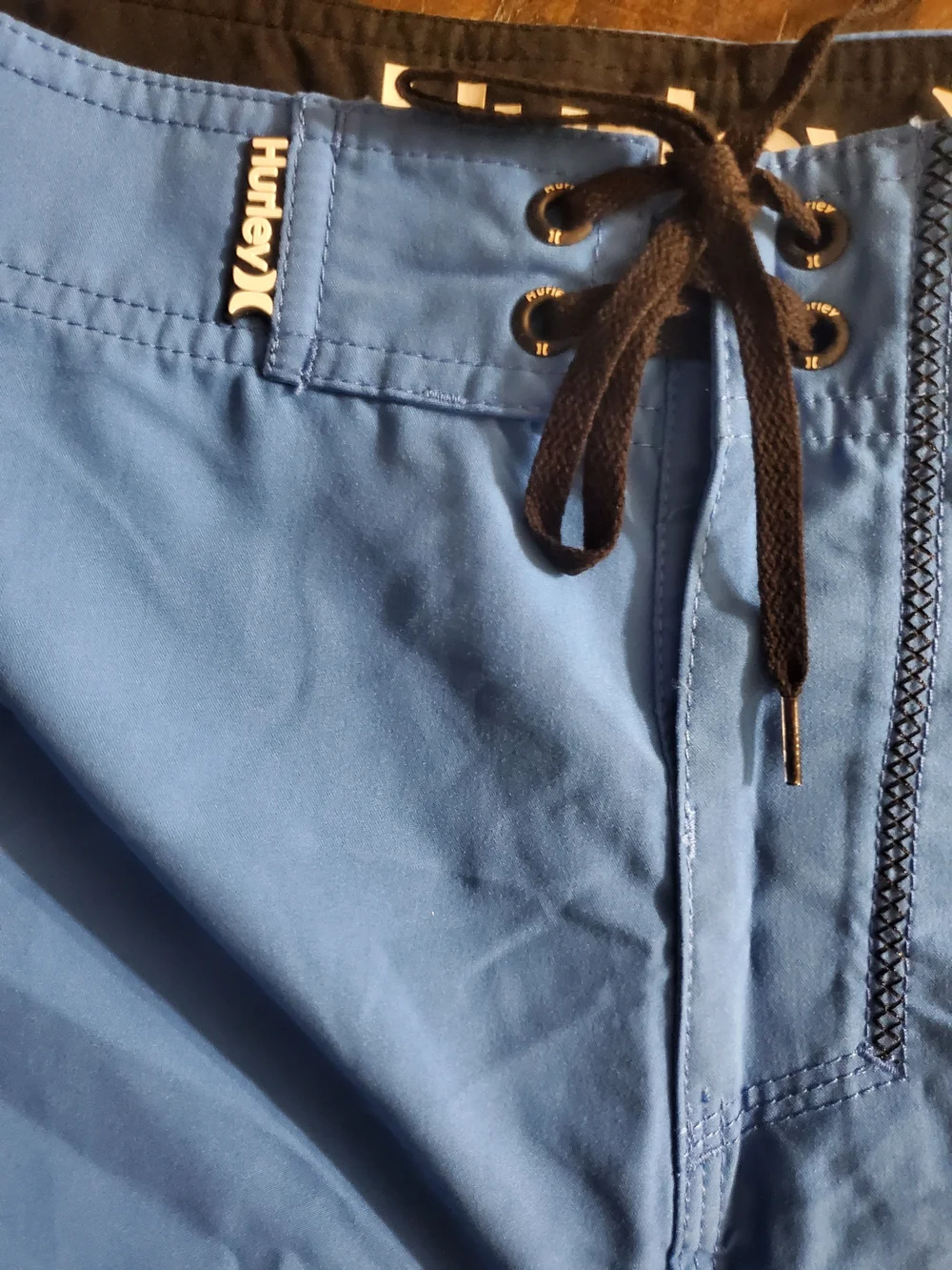 Hurley Men’s Blue Solid Boardshorts